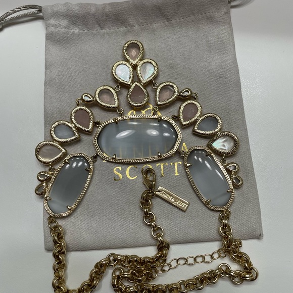 Vintage HTF Kendra Scott Livia bib necklace 💖 - Picture 4 of 4